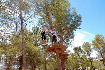 Van boomtop naar boomtop in La Nucia Benidorm - Van Dam Estates