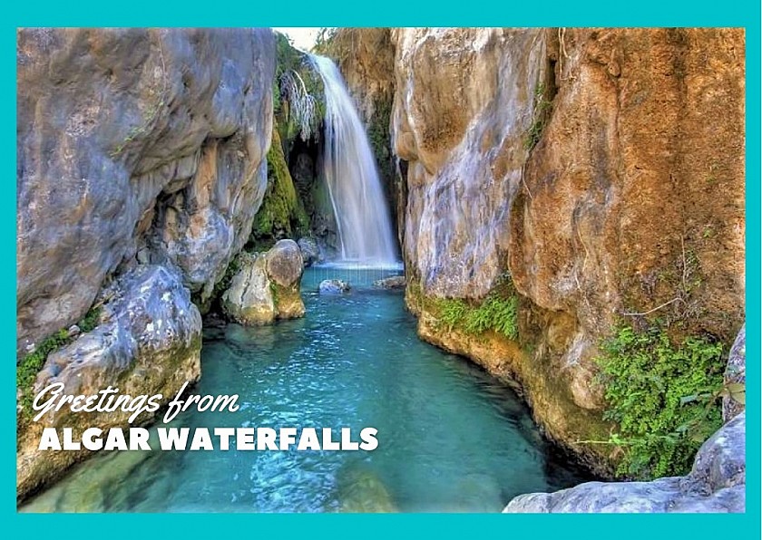 Greetings from the algar waterfalls - Van Dam Estates