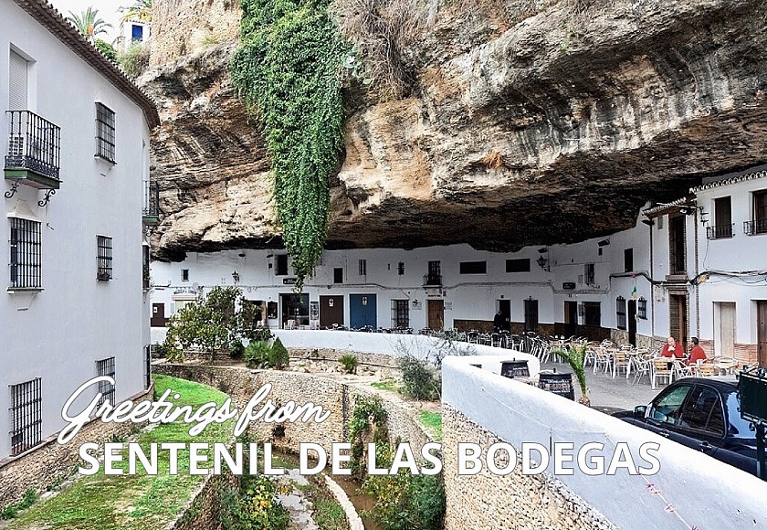 Saludos desde Setenil de las Bodegas - Van Dam Estates