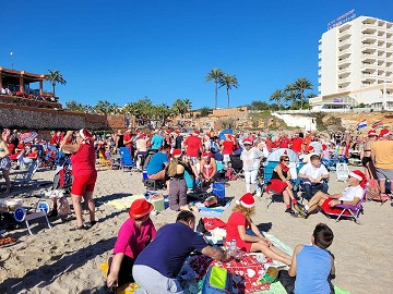 Christmas on the beach of La Zenia - Van Dam Estates