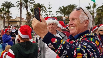 Christmas on the beach of La Zenia - Van Dam Estates