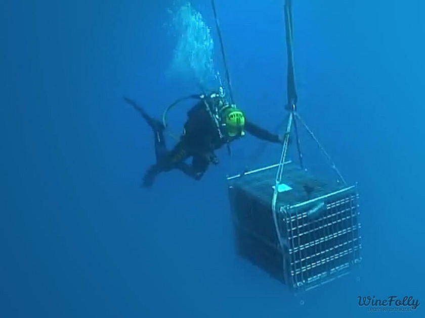 Huge wine cellar on the seabed near Cartagena - Van Dam Estates