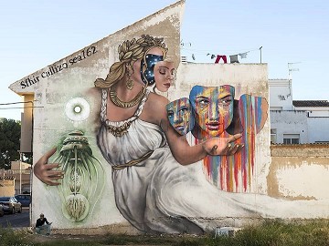 Los Alcázares promotes street art - Van Dam Estates