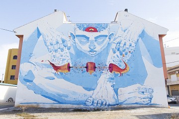 Los Alcázares promotes street art - Van Dam Estates