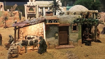 Die Weihnachtsgeschichte in Miniaturform - Van Dam Estates