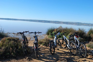 Cycling along beautiful waters - Van Dam Estates
