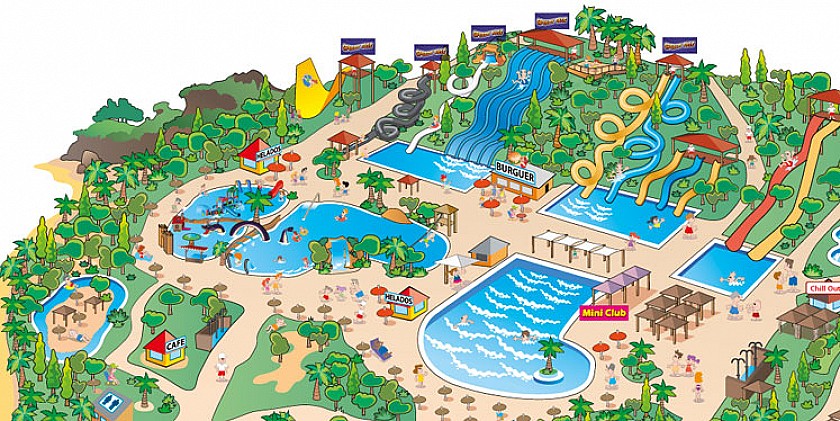 Four water parks in and around Torrevieja and Murcia - Van Dam Estates
