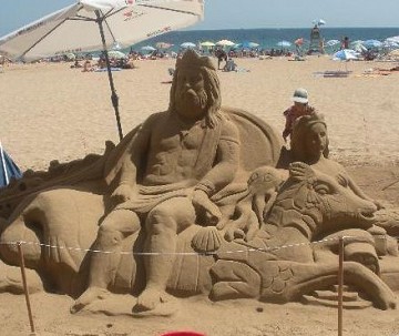 Sand art on the costas - Van Dam Estates