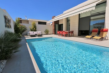 Villa para sillas de ruedas con piscina (ascensor) en Pilar de la Horadada - Van Dam Estates